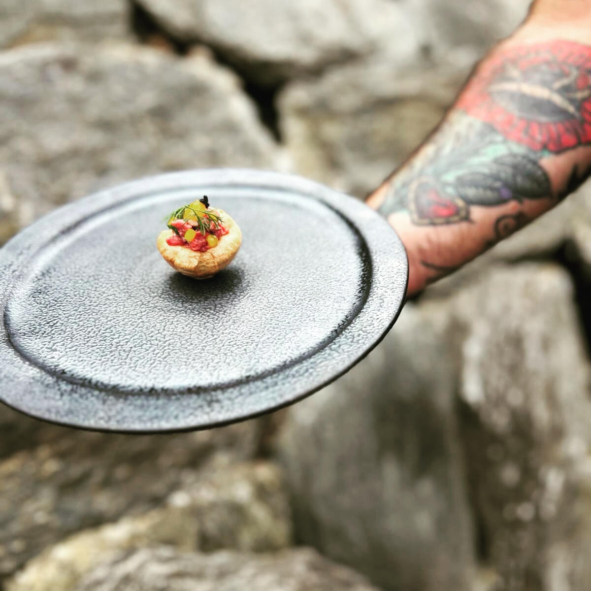 Culina entree made by Wes & Nico - Chefs